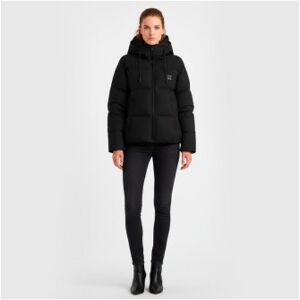 HUGOvoor vrouwen. 50546344 Francesca jas zwart (L), Casual, Polyamide HUGOvoor vrouwen. 50546344 Francesca jas zwart (L), Casual, Polyamide