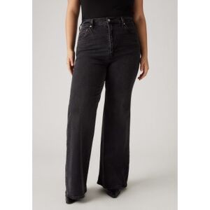 Levi'svoor vrouwen. A7503-0007 Jeans Ribcage Bell zwart (26/32), Casual, Katoen, Denim Levi'svoor vrouwen. A7503-0007 Jeans Ribcage Bell zwart (26/32), Casual, Katoen, Denim