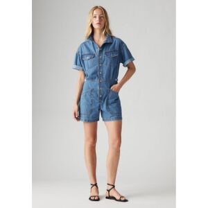 Levi'svoor vrouwen. 001WI-0002 Totaal overschot blauw (M), Casual, Katoen, Denim, Korte mouwen Levi'svoor vrouwen. 001WI-0002 Totaal overschot blauw (M), Casual, Katoen, Denim, Korte mouwen