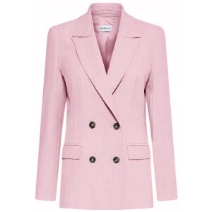 Marellavoor vrouwen. 2513041181200 Blazer Mogol roze (40), Casual, Polyester Marellavoor vrouwen. 2513041181200 Blazer Mogol roze (40), Casual, Polyester