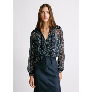 Pepe Jeans Model PL3051292 - Blouse - Zwart Pepe Jeans Model PL3051292 - Blouse - Zwart
