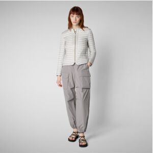 Save The Duckvoor vrouwen. D30614W-IRIS20 Carina jas grijs (L), Casual, Nylon, Lange mouwen Save The Duckvoor vrouwen. D30614W-IRIS20 Carina jas grijs (L), Casual, Nylon, Lange mouwen