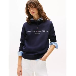 Tommy Hilfigervoor vrouwen. WW0WW31998 Heritage marine sweatshirt (L), Casual, Katoen, Lange mouwen, Marineblauw Tommy Hilfigervoor vrouwen. WW0WW31998 Heritage marine sweatshirt (L), Casual, Katoen, Lange mouwen, Marineblauw