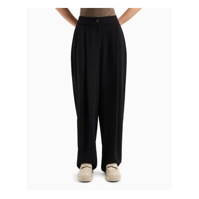 Giorgio Armani A X Armani Exchangevoor vrouwen. XW000942AF10872UC001 Icon broek zwart (L), Casual, Polyester Giorgio Armani A X Armani Exchangevoor vrouwen. XW000942AF10872UC001 Icon broek zwart (L), Casual, Polyester