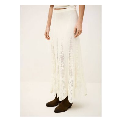 BA&SHvoor; vrouwen. 1E26SERT Beige Serta rok (38), Casual, Katoen BA&SHvoor; vrouwen. 1E26SERT Beige Serta rok (38), Casual, Katoen