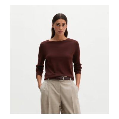 Marc O'Polovoor vrouwen. 5000008635 Slim gebreide trui granaatrood (XL), Casual, Granaatappel, Wol, Lange mouwen Marc O'Polovoor vrouwen. 5000008635 Slim gebreide trui granaatrood (XL), Casual, Granaatappel, Wol, Lange mouwen
