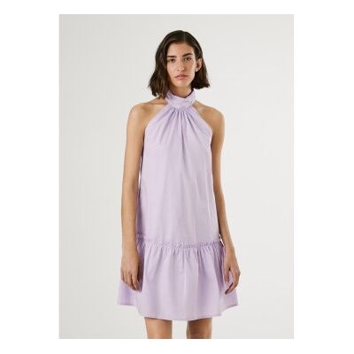 Pepe Jeansvoor vrouwen. PL953761 Jurk Lena lila (XS), Casual, Katoen, Mouwloos / spaghettibandjes Pepe Jeansvoor vrouwen. PL953761 Jurk Lena lila (XS), Casual, Katoen, Mouwloos / spaghettibandjes
