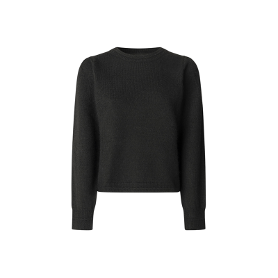 Pepe Jeansvoor vrouwen. PL7000045 Carmela zwarte trui (L), Casual, Polyester Pepe Jeansvoor vrouwen. PL7000045 Carmela zwarte trui (L), Casual, Polyester