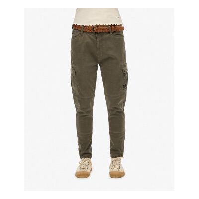Superdry Strakke Cargo Broek Groen 30 / 28 - Broek Superdry Strakke Cargo Broek Groen 30 / 28 - Broek
