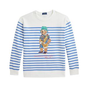 Polo Ralph Laurenvoor jongens. 323965908001 Sweatshirt met witte Polo beer (10/12años=140/149cm), Casual, Katoen, kinderkleding Polo Ralph Laurenvoor jongens. 323965908001 Sweatshirt met witte Polo beer (10/12años=140/149cm), Casual, Katoen, kinderkleding