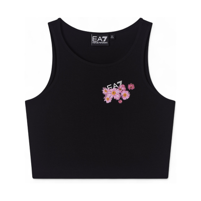 EA7voor meisjes. 7G000223_AF14880 Top Grafische serie Meisje zwart (14 años= 164/166 cm), Casual, Katoen, Mouwloos / spaghettibandjes, kinde EA7voor meisjes. 7G000223_AF14880 Top Grafische serie Meisje zwart (14 años= 164/166 cm), Casual, Katoen, Mouwloos / spaghettibandjes, kinde