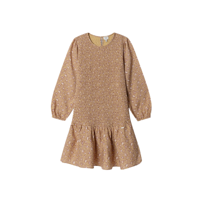 Pepe Jeansvoor meisjes. PG9500016 Irella beige jurk (8años= 128cm), Casual, Viscose, Lange mouwen, kinderkleding Pepe Jeansvoor meisjes. PG9500016 Irella beige jurk (8años= 128cm), Casual, Viscose, Lange mouwen, kinderkleding