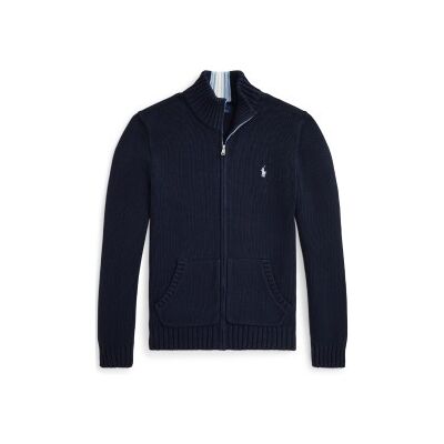 Polo Ralph Laurenvoor jongens. 323799411025 Katoenen trui met ritssluiting in marineblauw ((M) 8/9años= 140/149cm), Casual, Lange mouwen, ki Polo Ralph Laurenvoor jongens. 323799411025 Katoenen trui met ritssluiting in marineblauw ((M) 8/9años= 140/149cm), Casual, Lange mouwen, ki