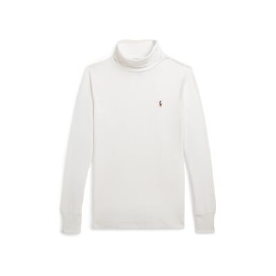 Polo Ralph Laurenvoor jongens. 323952435003 Witte interlock-trui van katoen ((M) 8/9años= 140/149cm), Casual, Lange mouwen, kinderkleding Polo Ralph Laurenvoor jongens. 323952435003 Witte interlock-trui van katoen ((M) 8/9años= 140/149cm), Casual, Lange mouwen, kinderkleding