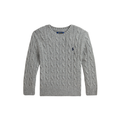 Polo Ralph Laurenvoor meisjes. 322877728004 Trui van wol en kasjmier in grijs (1.5/2años= 88/93cm), Klassiek, Lange mouwen, kinderkleding Polo Ralph Laurenvoor meisjes. 322877728004 Trui van wol en kasjmier in grijs (1.5/2años= 88/93cm), Klassiek, Lange mouwen, kinderkleding