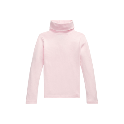 Polo Ralph Laurenvoor meisjes. 312850670010 Roze geribbelde trui van modal en katoen (6años= 117/123cm), Casual, Lange mouwen, kinderkleding Polo Ralph Laurenvoor meisjes. 312850670010 Roze geribbelde trui van modal en katoen (6años= 117/123cm), Casual, Lange mouwen, kinderkleding