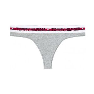 Tommy Hilfigervoor vrouwen. UW0UW02458 Elastische string met grijs opschrift (XS), Homewear, Katoen