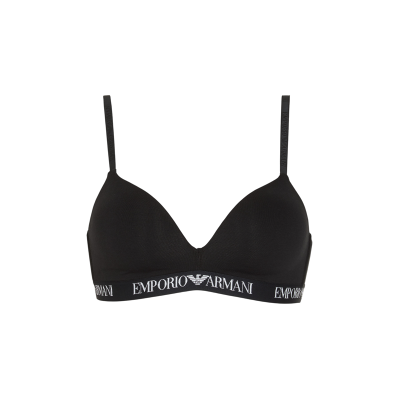 Giorgio Armani Emporio Armanivoor vrouwen. EW000442_AF13033 Gevoerde Triangle BH zwart (XL), Homewear, Katoen Giorgio Armani Emporio Armanivoor vrouwen. EW000442_AF13033 Gevoerde Triangle BH zwart (XL), Homewear, Katoen