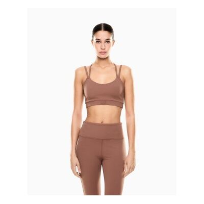 EA7voor vrouwen. 7W000921_AF21585 Top Vigor7 bruin (M), Sportief, Meerdere sporten, Polyamide, Mouwloos / spaghettibandjes EA7voor vrouwen. 7W000921_AF21585 Top Vigor7 bruin (M), Sportief, Meerdere sporten, Polyamide, Mouwloos / spaghettibandjes