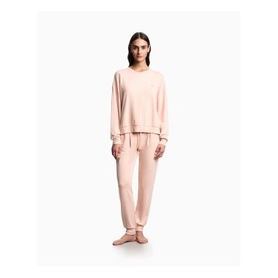 Giorgio Armani Emporio Armanivoor vrouwen. EW002910_AF19032 Loun broek roze (M), Homewear, Viscose Giorgio Armani Emporio Armanivoor vrouwen. EW002910_AF19032 Loun broek roze (M), Homewear, Viscose