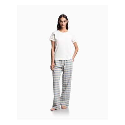 Giorgio Armani Emporio Armanivoor vrouwen. EW003043_AF19039 Nachtkleding broek blauw (XS), Homewear, Katoen Giorgio Armani Emporio Armanivoor vrouwen. EW003043_AF19039 Nachtkleding broek blauw (XS), Homewear, Katoen