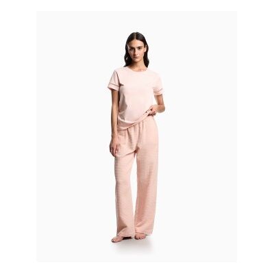 Giorgio Armani Emporio Armanivoor vrouwen. EW003953_AF19041 Nachtbroek roze (XS), Homewear, Katoen Giorgio Armani Emporio Armanivoor vrouwen. EW003953_AF19041 Nachtbroek roze (XS), Homewear, Katoen