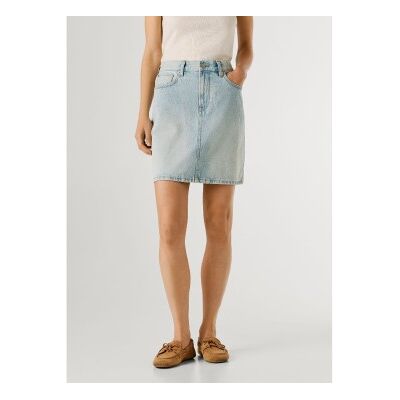 Pepe Jeansvoor vrouwen. PL90119322V1 Minirok Lilly blauw (S), Casual, Katoen, Denim Pepe Jeansvoor vrouwen. PL90119322V1 Minirok Lilly blauw (S), Casual, Katoen, Denim
