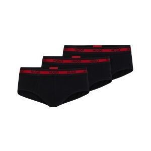 HUGOvoor mannen. 50492378 Set 3 Zwarte Triplet slip (M), Homewear, Katoen HUGOvoor mannen. 50492378 Set 3 Zwarte Triplet slip (M), Homewear, Katoen