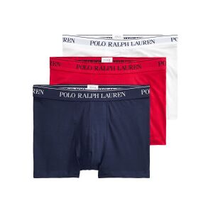 Polo Ralph Laurenvoor mannen. 714835885008 Set van 3 boxers navy, wit, rood (XL), Homewear, Katoen, Elastaan, Marineblauw Polo Ralph Laurenvoor mannen. 714835885008 Set van 3 boxers navy, wit, rood (XL), Homewear, Katoen, Elastaan, Marineblauw