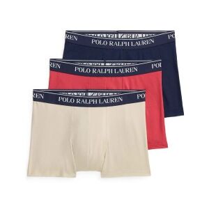 Polo Ralph Laurenvoor mannen. 714830299190 Set 3 klassieke katoenen boxershorts beige, rood, navy (L), Homewear, Marineblauw Polo Ralph Laurenvoor mannen. 714830299190 Set 3 klassieke katoenen boxershorts beige, rood, navy (L), Homewear, Marineblauw