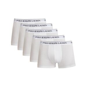 Polo Ralph Laurenvoor mannen. 714864292010 Set 5 Boxers Basics wit (S), Homewear, Katoen Polo Ralph Laurenvoor mannen. 714864292010 Set 5 Boxers Basics wit (S), Homewear, Katoen