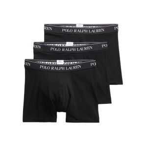 Polo Ralph Laurenvoor mannen. 714835887002 Drie pakjes zwarte slips (S), Homewear, Katoen Polo Ralph Laurenvoor mannen. 714835887002 Drie pakjes zwarte slips (S), Homewear, Katoen