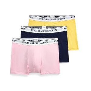 Polo Ralph Laurenvoor mannen. 714830299150 Set van 3 klassieke katoenen boxershorts marine, roze, geel (M), Homewear, Marineblauw Polo Ralph Laurenvoor mannen. 714830299150 Set van 3 klassieke katoenen boxershorts marine, roze, geel (M), Homewear, Marineblauw