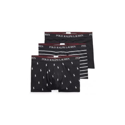 Polo Ralph Laurenvoor mannen. 714830299009 3 pak Classic Trunk zwarte boxers (XXL), Homewear, Katoen Polo Ralph Laurenvoor mannen. 714830299009 3 pak Classic Trunk zwarte boxers (XXL), Homewear, Katoen