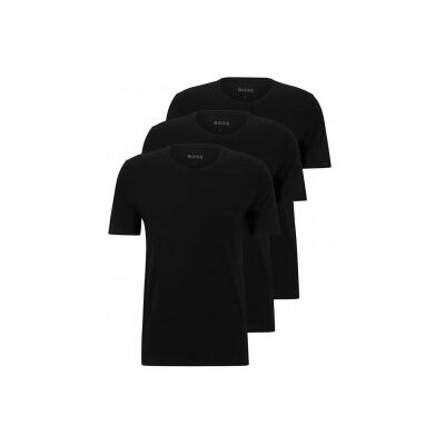 BOSSvoor mannen. 50475284 Pack 3 T-shirts RN Classic zwart (M), Homewear, Katoen, Korte mouwen BOSSvoor mannen. 50475284 Pack 3 T-shirts RN Classic zwart (M), Homewear, Katoen, Korte mouwen