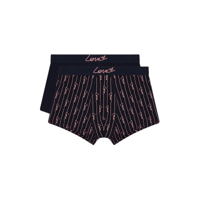 Giorgio Armani Emporio Armanivoor mannen. EM001014_AF19049 Set 2 Boxers Valentijn marine (S), Homewear, Katoen, Marineblauw Giorgio Armani Emporio Armanivoor mannen. EM001014_AF19049 Set 2 Boxers Valentijn marine (S), Homewear, Katoen, Marineblauw