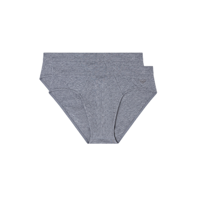 Giorgio Armani Emporio Armanivoor mannen. EM003790_AF20672 Set 2 Pima slip grijs (XL), Homewear, Katoen Giorgio Armani Emporio Armanivoor mannen. EM003790_AF20672 Set 2 Pima slip grijs (XL), Homewear, Katoen