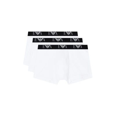 Giorgio Armani Emporio Armanivoor mannen. EM000259_AF14131 Set van 3 witte Casual boxers (XXL), Homewear, Katoen Giorgio Armani Emporio Armanivoor mannen. EM000259_AF14131 Set van 3 witte Casual boxers (XXL), Homewear, Katoen