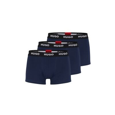 HUGOvoor mannen. 50469786 3 Pack 3 Logo Stretch Boxers navy fit (L), Homewear, Katoen, Marineblauw HUGOvoor mannen. 50469786 3 Pack 3 Logo Stretch Boxers navy fit (L), Homewear, Katoen, Marineblauw