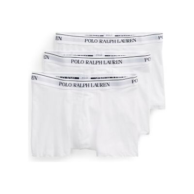 Polo Ralph Laurenvoor mannen. 714835885001 Set van 3 boxers Classic wit (M), Homewear, Katoen Polo Ralph Laurenvoor mannen. 714835885001 Set van 3 boxers Classic wit (M), Homewear, Katoen