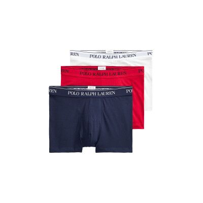 Polo Ralph Laurenvoor mannen. 714835885008 Set van 3 boxers navy, wit, rood (XXL), Homewear, Katoen, Elastaan, Marineblauw Polo Ralph Laurenvoor mannen. 714835885008 Set van 3 boxers navy, wit, rood (XXL), Homewear, Katoen, Elastaan, Marineblauw