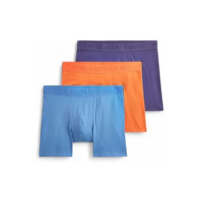 Polo Ralph Laurenvoor mannen. 714966105005 Set van drie veelkleurige boxers (S), Homewear, Katoen Polo Ralph Laurenvoor mannen. 714966105005 Set van drie veelkleurige boxers (S), Homewear, Katoen