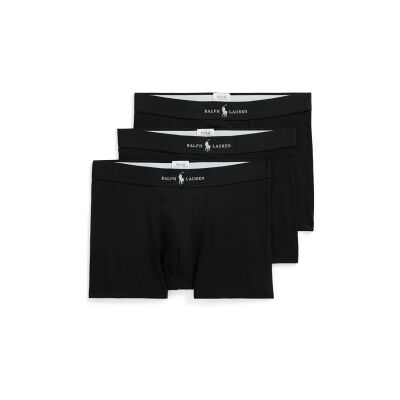 Polo Ralph Laurenvoor mannen. 714965507006 Set van 3 klassieke boxers van katoenmix zwart (L), Homewear Polo Ralph Laurenvoor mannen. 714965507006 Set van 3 klassieke boxers van katoenmix zwart (L), Homewear
