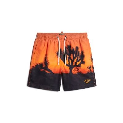 Superdryvoor mannen. M3010233A Zwempak met fotoprint van gerecycled materiaal oranje (XL), Strandkleding, Duurzaam, Gerecycled polyester Superdryvoor mannen. M3010233A Zwempak met fotoprint van gerecycled materiaal oranje (XL), Strandkleding, Duurzaam, Gerecycled polyester