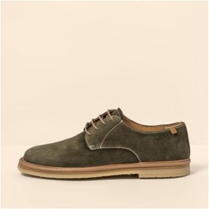 El Naturalistavoor mannen. 2595211FE005_0G3 N5952 Zijden Suède groen leren schoenen (44), Leer, Plat, 1 tot 3 cm, Veters, Casual El Naturalistavoor mannen. 2595211FE005_0G3 N5952 Zijden Suède groen leren schoenen (44), Leer, Plat, 1 tot 3 cm, Veters, Casual