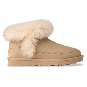 UGGvoor vrouwen. 1173832 Classic Ultra Mini Chalet Leren Enkellaarsjes Beige (37), Leer, Plat, Geen, Casual, Homewear UGGvoor vrouwen. 1173832 Classic Ultra Mini Chalet Leren Enkellaarsjes Beige (37), Leer, Plat, Geen, Casual, Homewear