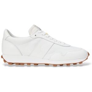 Polo Ralph Lauren Dames Tonale Sportieve Witte Sneakers - Sneakers Polo Ralph Lauren Dames Tonale Sportieve Witte Sneakers - Sneakers
