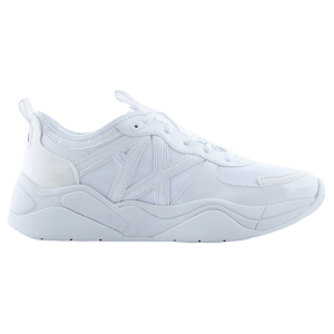 Giorgio Armani A X Armani Exchangevoor vrouwen. XDX039XV31100152 Veterschoenen wit (38), Plat, Casual Giorgio Armani A X Armani Exchangevoor vrouwen. XDX039XV31100152 Veterschoenen wit (38), Plat, Casual