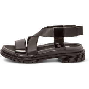 Artvoor vrouwen. 115531101003_001 Leren sandalen 1553 Birmingham zwart (38), Leer, Plat, Klittenband, Casual Artvoor vrouwen. 115531101003_001 Leren sandalen 1553 Birmingham zwart (38), Leer, Plat, Klittenband, Casual