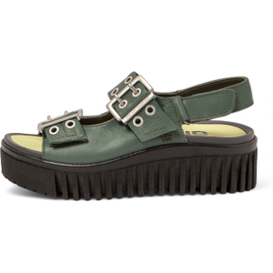 Art Lederen Sandalen Brighton Groen - Casual Schoenen Art Lederen Sandalen Brighton Groen - Casual Schoenen